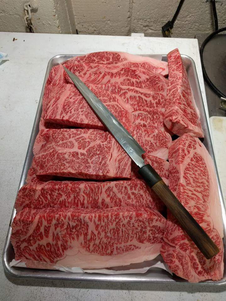 aratasushi's tweet photo. Kagoshima Wagyu from Japan Grade A5, born on September 3rd, 2013 https://t.co/OPPpM97BCe