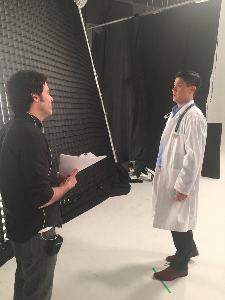 3Hhoopla's tweet photo. Karl talking through the steps with Dr. Marr. @naturopathicdrs #CANDTV https://t.co/TV7BI0nANq