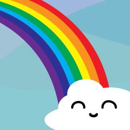 Rainbows are red orange yellow green blue and purple .... What more could u ask for??? 💧