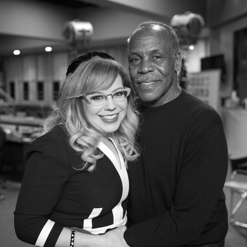 Vangsness's tweet image. Ohhhh Danny Glover is full of talent and magic and stuff that makes you smile like this.