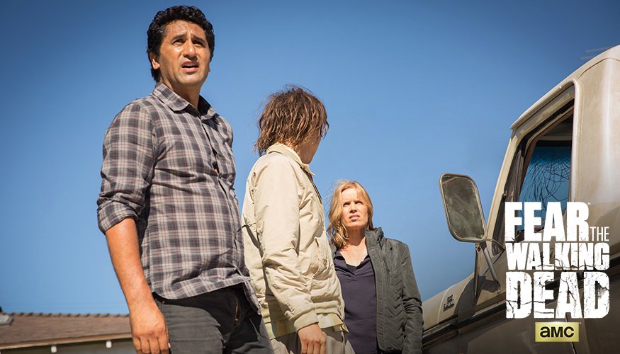 FearTWD's tweet photo. What happens when the group is separated? Catch up on #FearTWD tomorrow at 11|10c. https://t.co/Pd3RHsrR1X