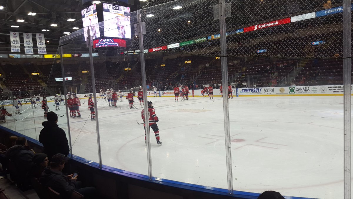 Benson_TheDad's tweet photo. View for tonight's game @terryryan20 you working the game tonight? https://t.co/spfEjAaBRC