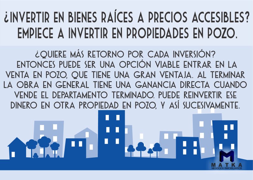 Matkapy's tweet image. En matka.com.py tenemos opciones de propiedades en pozo para que empieces a invertir en tu futuro!