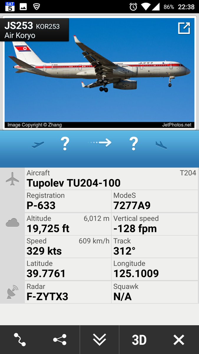 CivMilAir's tweet photo. North Korea: Air Koryo
Tu204 #P633 JS253
https://t.co/UxSm91dtpB https://t.co/RsI2aESO2R