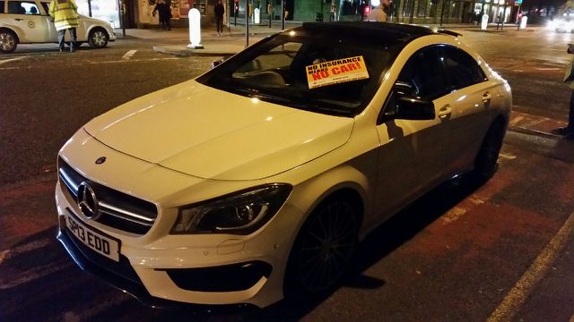 gmptraffic's tweet image. Seizure for No Insurance on Oxford Road #OpAztec call the recovery truck!