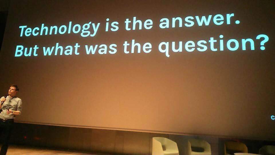 CelineHaentzler's tweet photo. Une phrase à garder en tête pendant le #SWRennes :) @SW_Rennes #startup https://t.co/HWG3ORYdF6