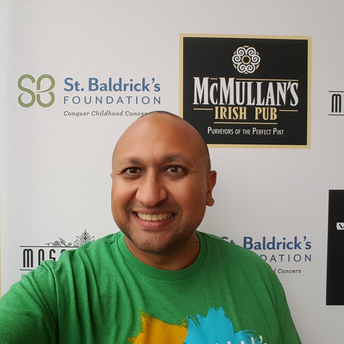 Snehalstocks's tweet photo. Here's my #baldselfie #BALDVEGAS https://t.co/XTZ1svogzq