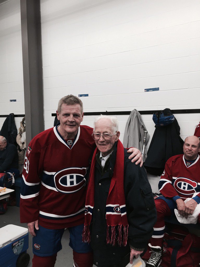 KnucklesNilan30's tweet photo. Olivia St.Jean 100 years old Habs fan since 1920 #longevity https://t.co/JHUj8XnxaJ