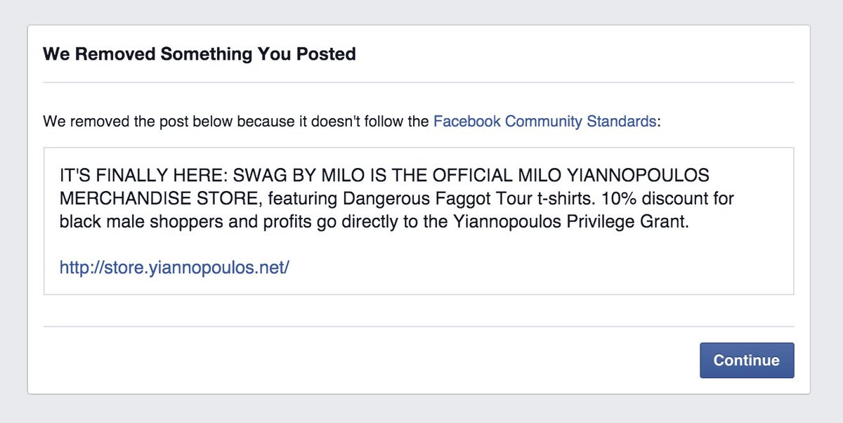 Nero's tweet photo. For the love of God, Facebook, IT'S THE NAME OF MY TOUR. https://t.co/LzwV2wth12