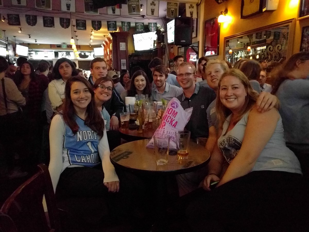 Hey <a href="/espn/">ESPN</a> here we are reppin' our Tar Heel boys in San Francisco #UNCvsDuke