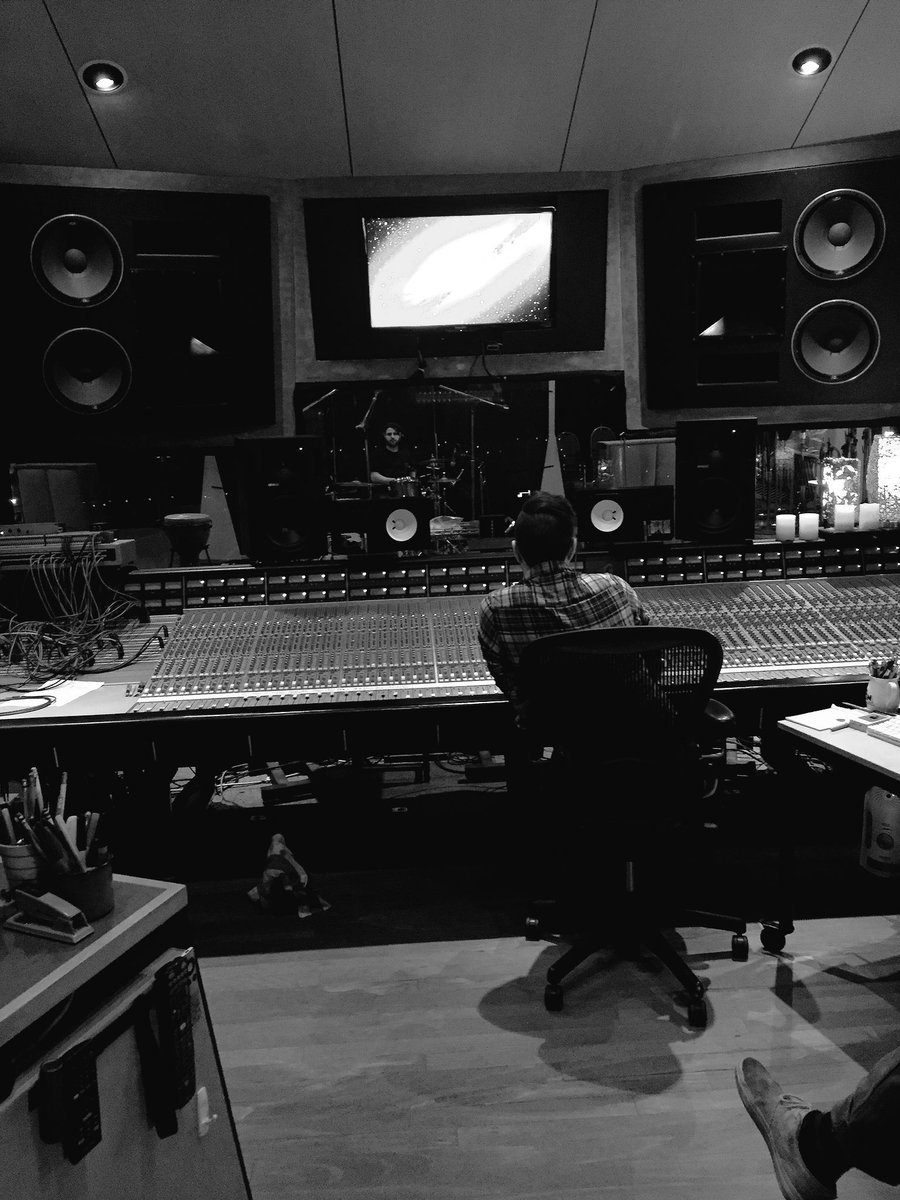 SoftSleepband's tweet image. FINAL DAY of tracking for LP1 at Studio X... Featuring @Foody_Krueger #SoftSleep #StudioX #Drums #Overdubs