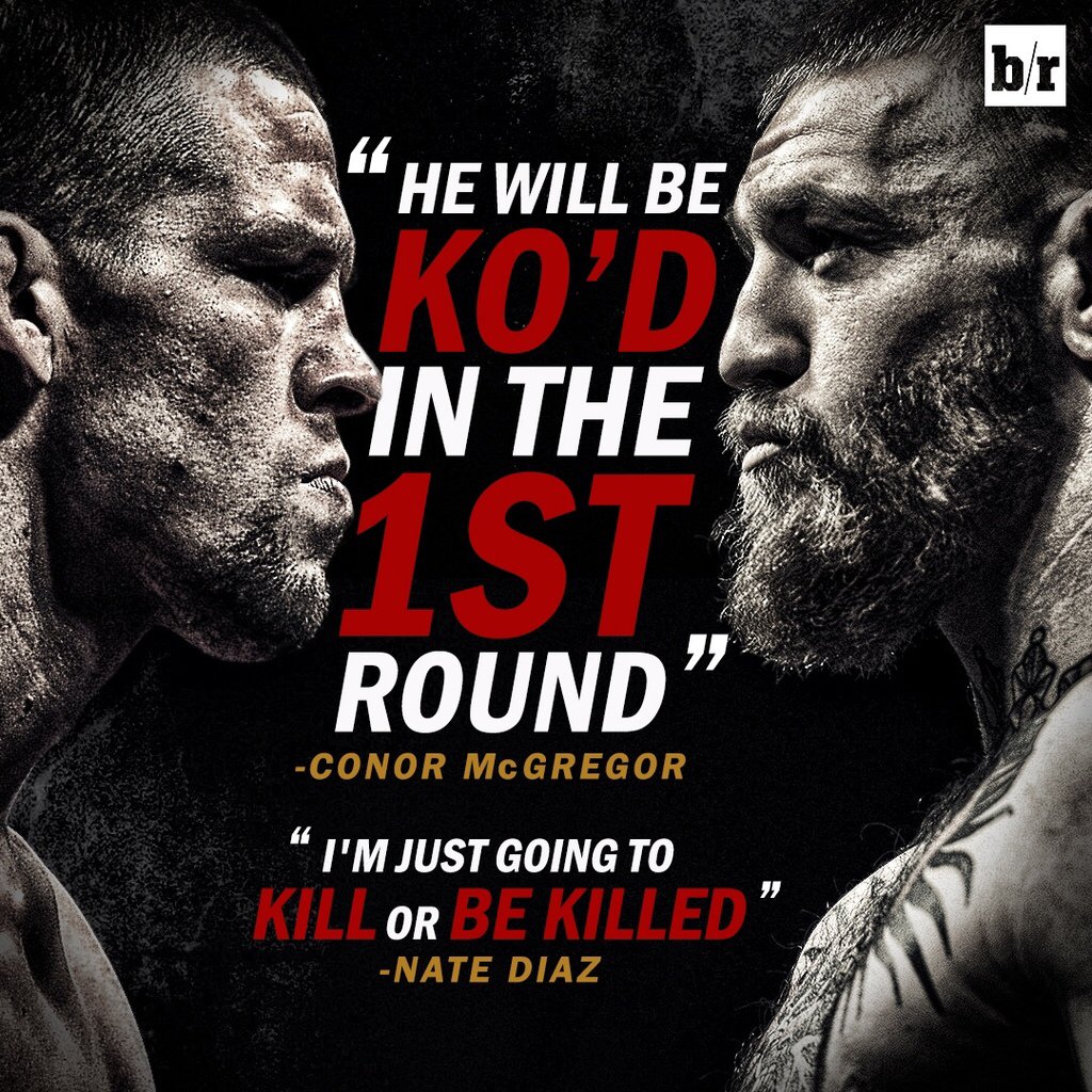 Noministnow: Mcgregor Vs Diaz Poster