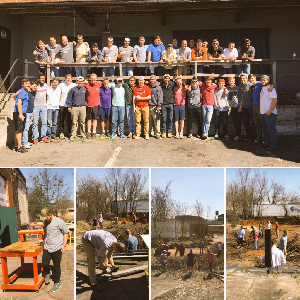 UABATO's tweet photo. It was a great day! We are proud and thankful for Magic City Woodworks and @samfordato #L&amp;R #RUHRAH #MCWW #atoleads https://t.co/3WvU7ehBdt