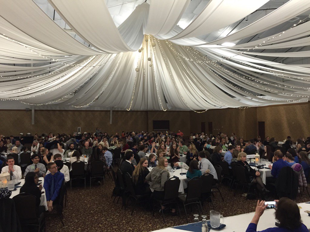 teachtyson's tweet photo. #iaacdec Awards banquet. Arrowwood Resort did a fantastic job. https://t.co/Tgv9aGd9UL