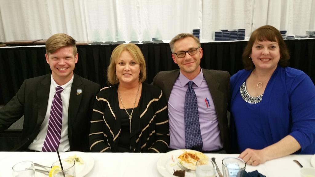 VGCR's tweet photo. Four non-coach State of Iowa Academic Decathlon Board Members. #iaacdec https://t.co/cVlPZMOXYh