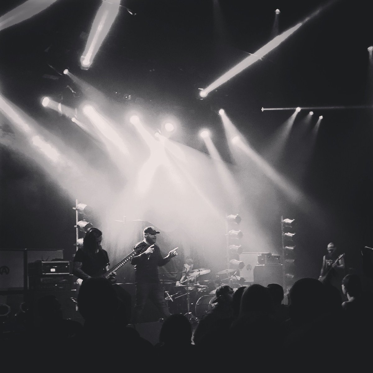 Just watched Howard do a somersault onstage for the first time in at least a decade. I'm stoked on it. <a href="/DevilYouKnow/">Devil You Know</a>