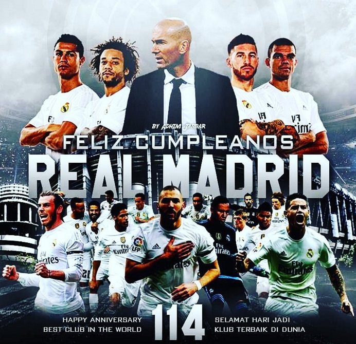 Karencitta_14's tweet photo. Glorias, derrotas, triunfos, pasión, éxito... #ThisIsRealMadrid #HalaMadrid 114 años de historia #RealMadrid https://t.co/qZt0D9lQNU