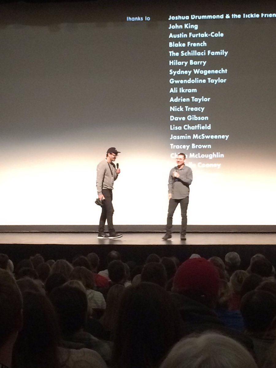 KUFMS's tweet photo. Hilarious QnA with the director of Tickled! #TrueFalse #truefalse2016 https://t.co/jvGbQu1ZGk