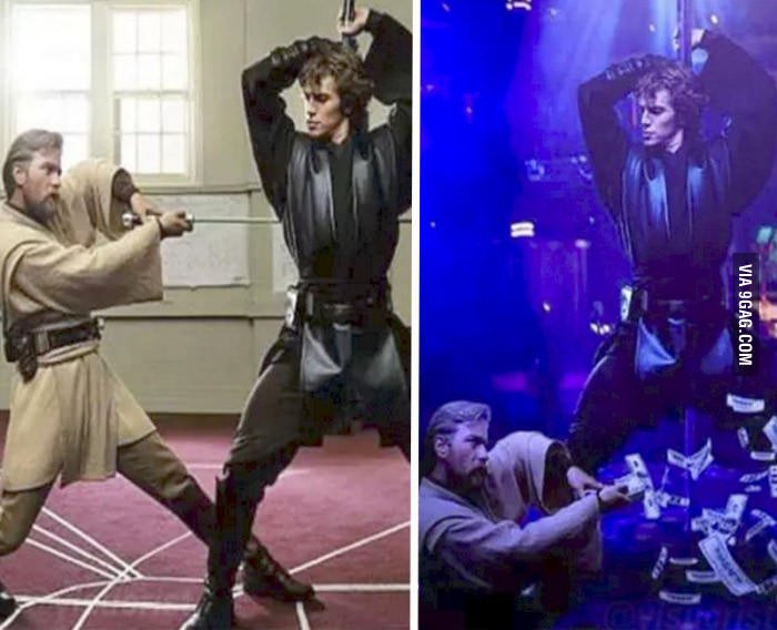 Anakin, what happened to you? 
9gag.com/gag/aZMwrpX?re…