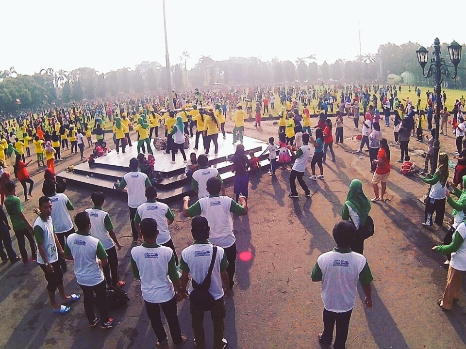 Selamat pagi Minggu .. Ayoo senam duluuu ..