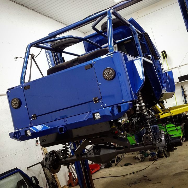JcrOffroad's tweet photo. Our good friend Pete's LSx powered #stretchedlj is getting close! Can't wait to see it on… https://t.co/tHlrJtASbp https://t.co/luKCwdEhOP