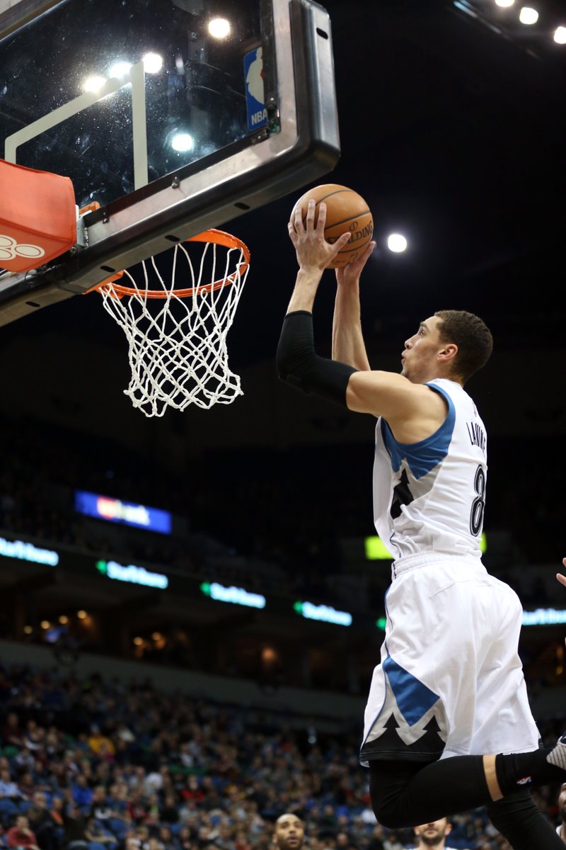 Wiggins (16 PTs) and LaVine (15 PTs) energize <a href="/Timberwolves/">Minnesota Timberwolves</a> to a 68-51 advantage over <a href="/BrooklynNets/">Brooklyn Nets</a> at the break.