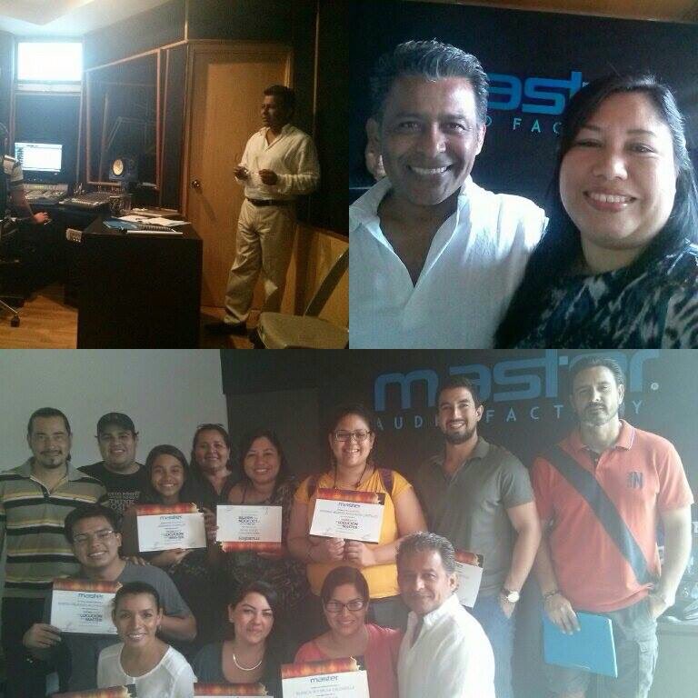 MaldonadoGuille's tweet photo. Y se terminó otro #Workshop de locución! Esta vez con el maestro @martinmayen. #MasterAudioFactory https://t.co/yG0l2o0s8P