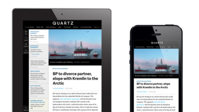 TheTechManiacs's tweet photo. Seth’s Tidbit: Quartz News #App Delivers a Different Way for Reading Current Events​ https://t.co/GTZEwsWi2p https://t.co/5TTyRxnKTm