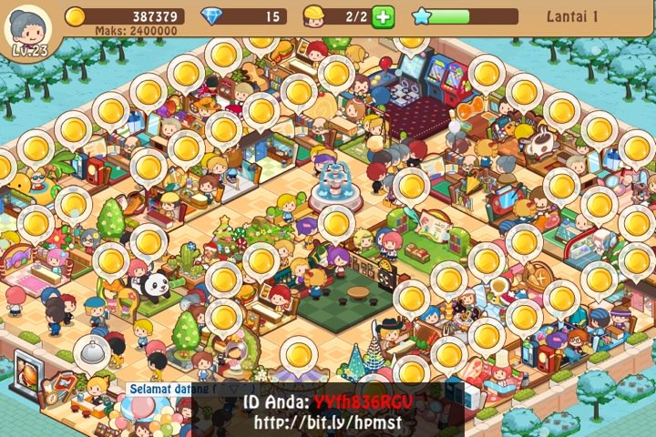 VinaOctaviari's tweet photo. #HappyMallStory ini game fantastis! Main rame-rame! ID: YYfh836RGV @HappyHappyLabs https://t.co/Q3zXJ3MFRS