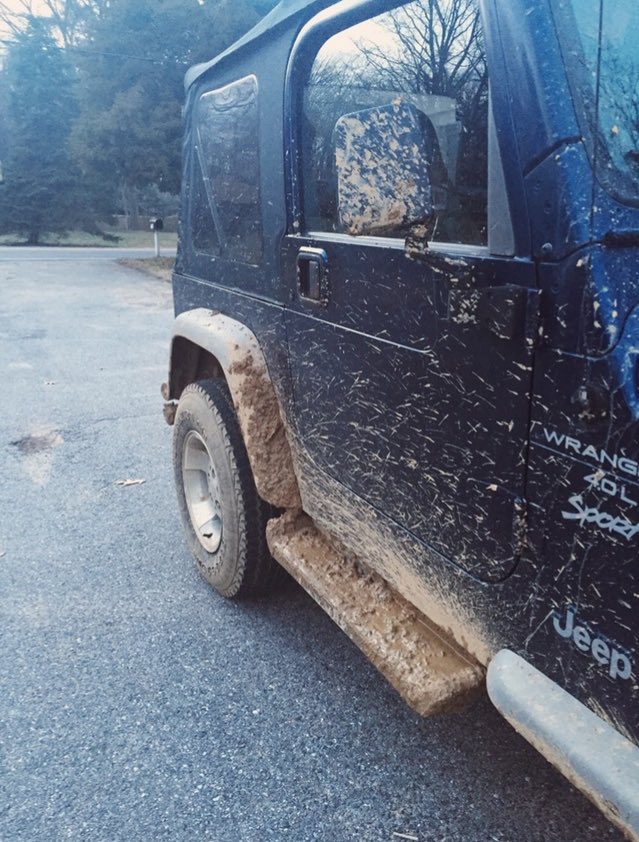 sailbiesunshine's tweet photo. Took my mans Rocky out for a little joy ride this afternoon🌤💕 #jeepin #muddays https://t.co/wPjIxStSsy