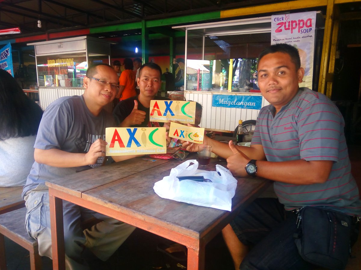 Kopdar sabu minggu pagi #AXICMagelangKedu