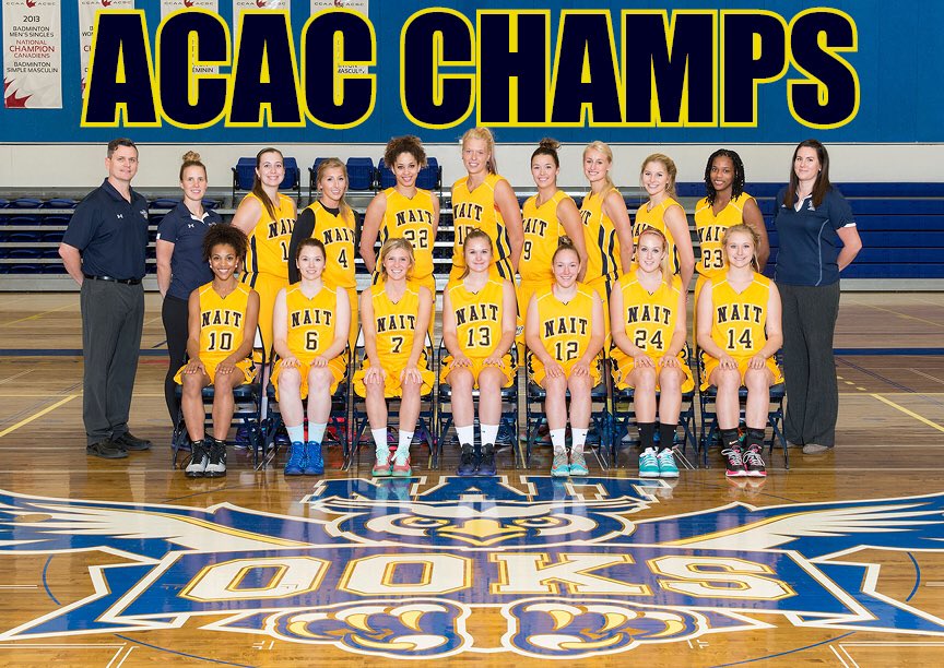 naitooks's tweet photo. NAIT Ooks Women's Basketball team takes home Gold with a come from behind win over the St. Mary's Lightning! https://t.co/4upJKdONTI