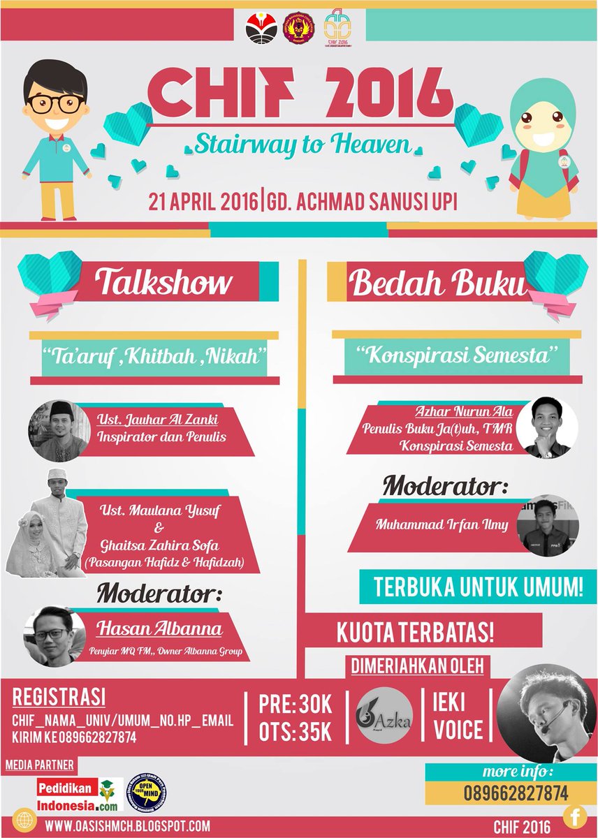 kerohanian_hmch's tweet image. izin share :) Mari Ramaikan!! @himatekpend @InfoFIP @pgsd_bumsil @SA_IPSE @BKUPI_ @HIMA_PGPAUD