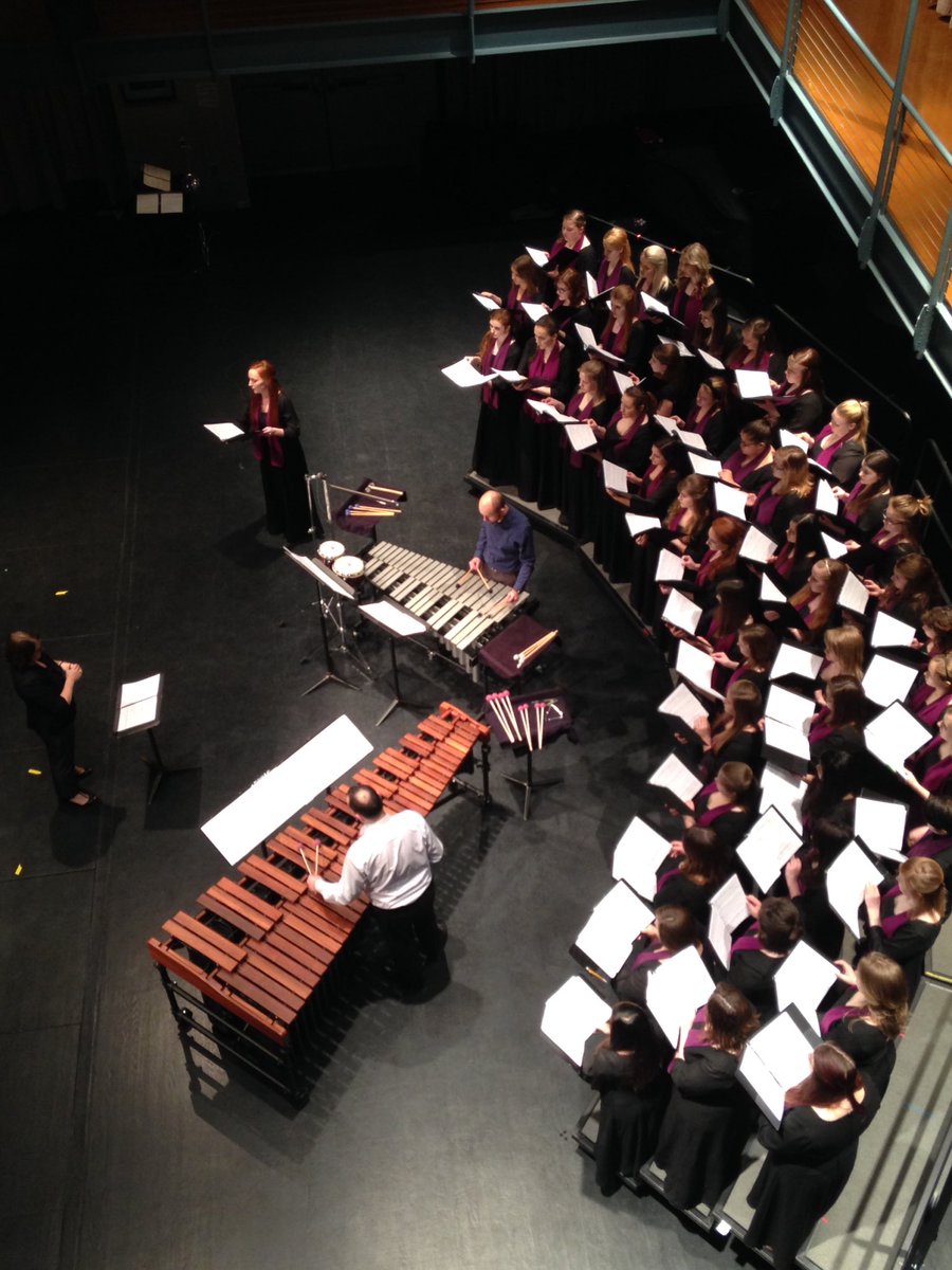 UNIPercussion's tweet photo. @UNIChoirs Thank you for singing with the Iowa/Hungary Project today! Enjoy these pictures and use if you'd like! 😊🎶 https://t.co/7Ms6hcOTHp