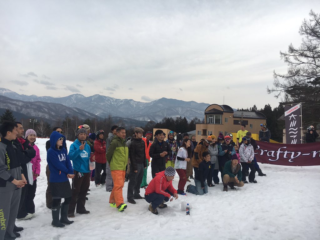 ksnow_hiroshi's tweet photo. #KESSLERCUP 表彰式が始まりました！#ホワイトワールド尾瀬岩鞍 #佐々木塾 #スノーボード https://t.co/Fu7iYA0gN3