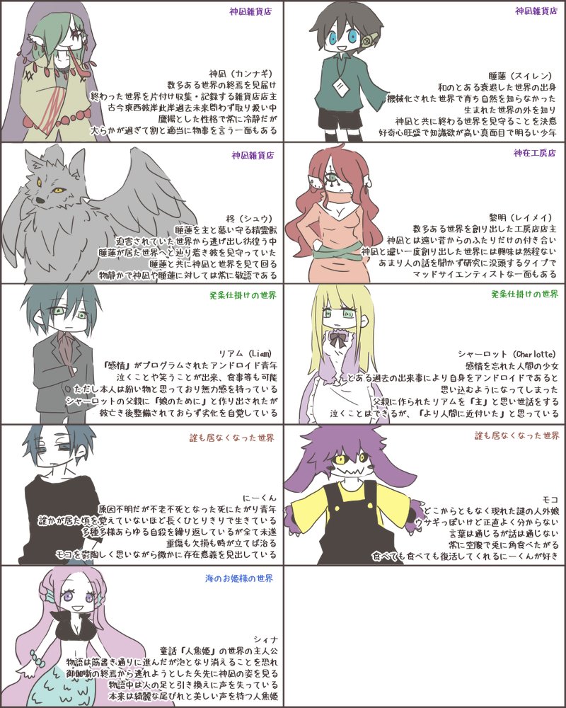 創作紹介 創作紹介