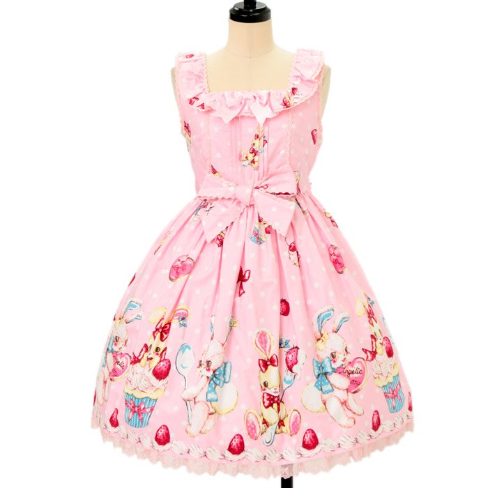 ワンピース angelic pretty Lyrical Bunny Parlor jsk Lyrical Bunny Parlor JSK by Angelic Pretty