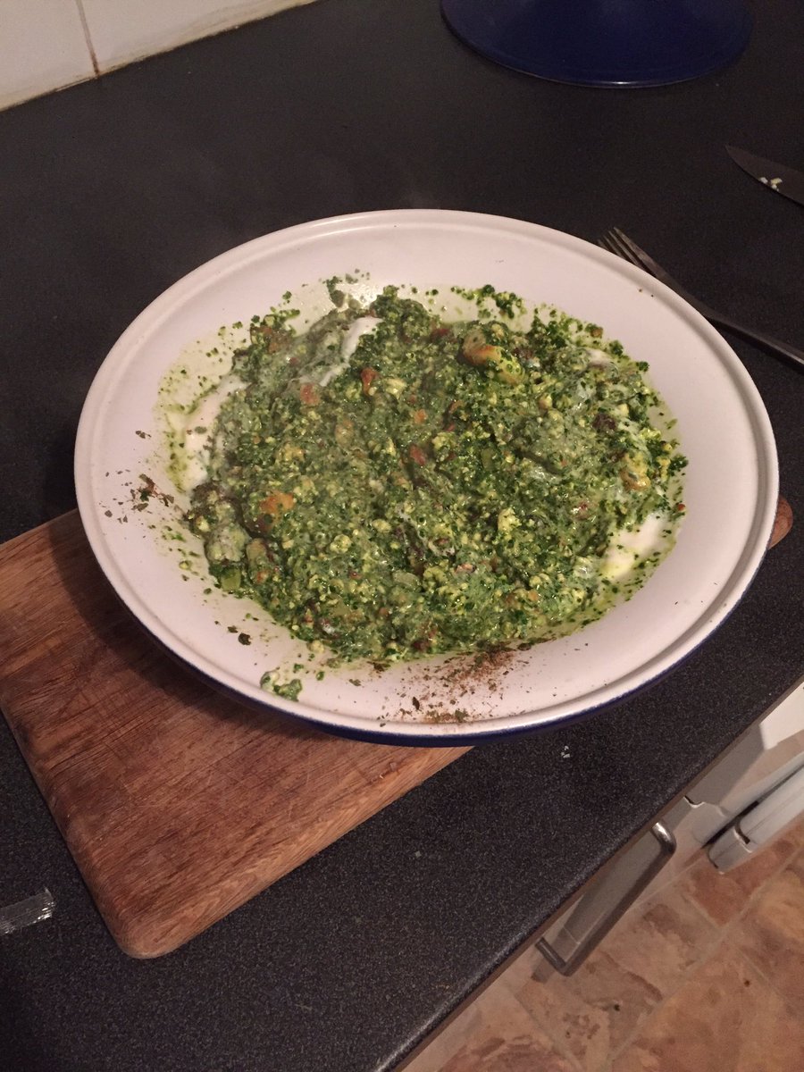 StudentCook2's tweet photo. Made a Palak Paneer using my @the_spicery subscription last night! 
It was absolutely brilliant!#studentcook #veggie https://t.co/WflTUpoKhr