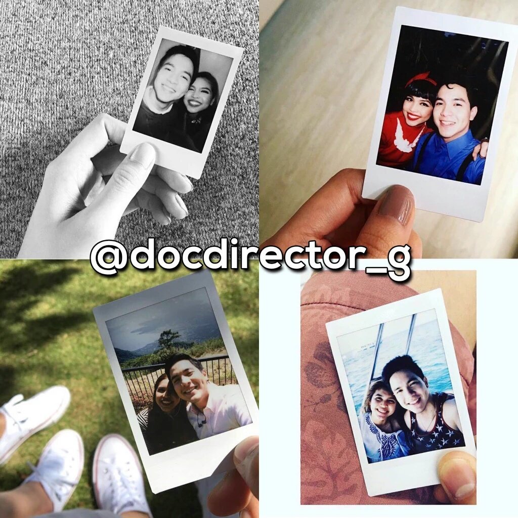 RhyleMaves02's tweet photo. Why did polaroids started to become their thing? 😍😍💜💜💜 https://t.co/YNjtBOri1A