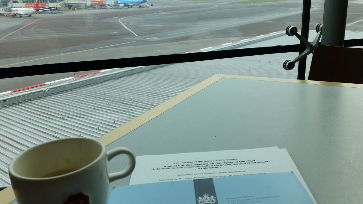 sabdullahVN's tweet photo. On my way to Geneva to the 31st session of the HRC. #jongerenvertegenwoordigers https://t.co/1ZO4858jua