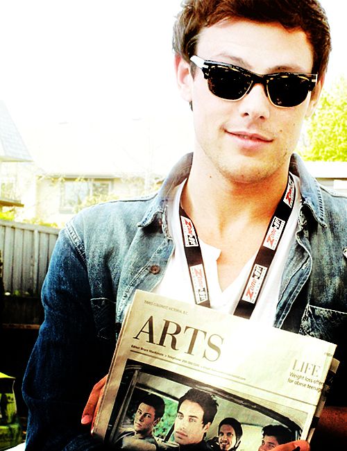 snowqita's tweet image. 15) Cory Monteith.