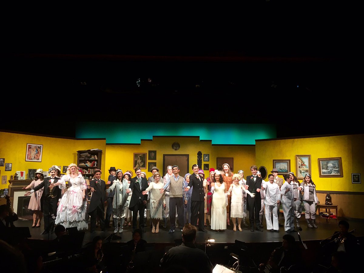 Kmcquain's tweet photo. The Drowsy Chaperone was the funniest most entertaining musical I've ever seen. I am so proud to be a Don!!!!💙🎤🎭 https://t.co/mcX8MGwUvF