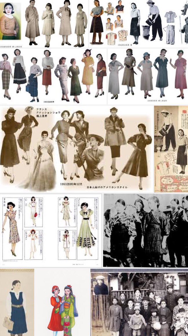 Ichiko Ee Iti 昭和初期 とか戦後 服でググってるとめちゃくちゃ可愛いお洋服沢山でてくる この辺ツボ T Co Yvroidtsdc Twitter