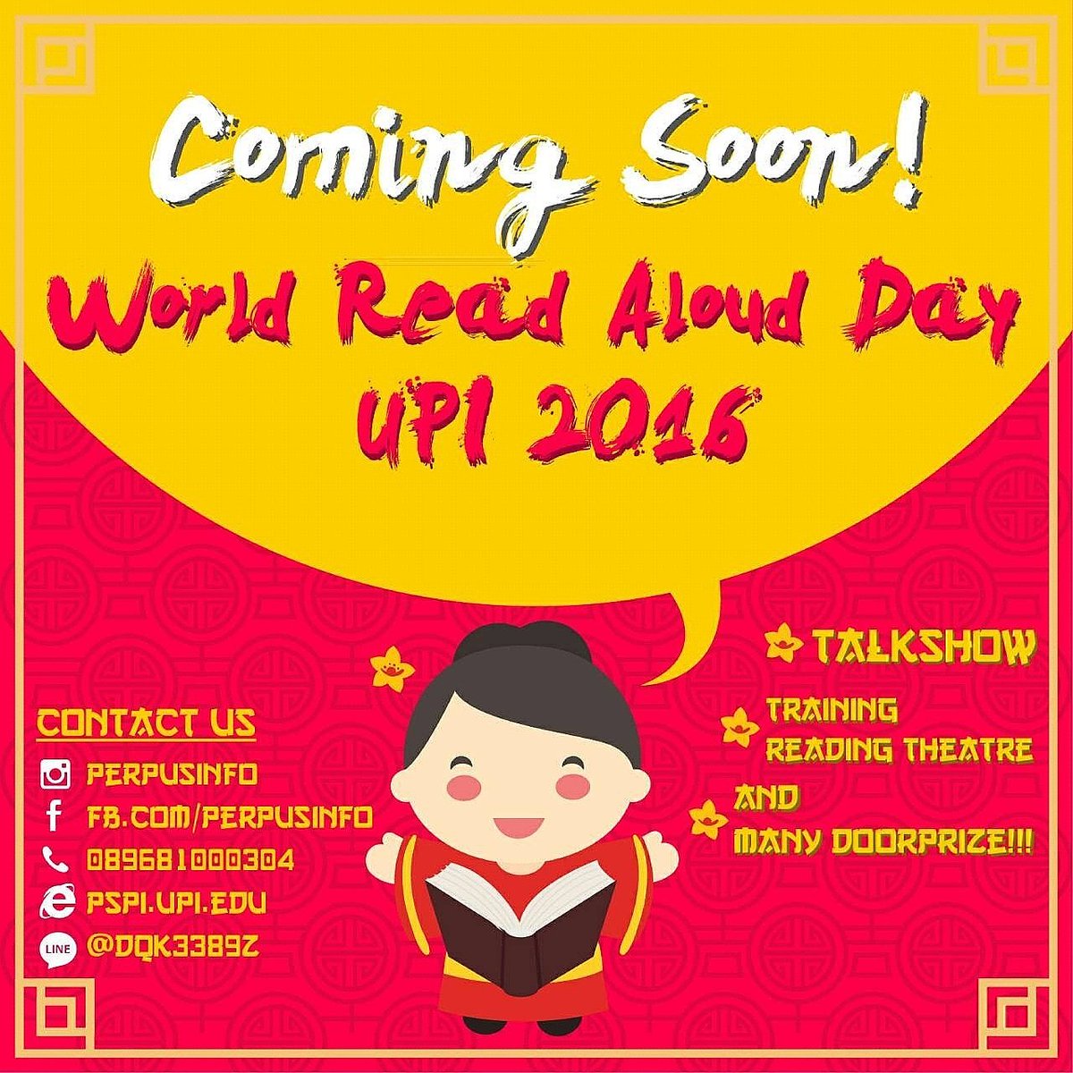 Siang...warga kepo.
Jgn lupa ya,  ada event keren looh. Only on March... Cooming Soon!!