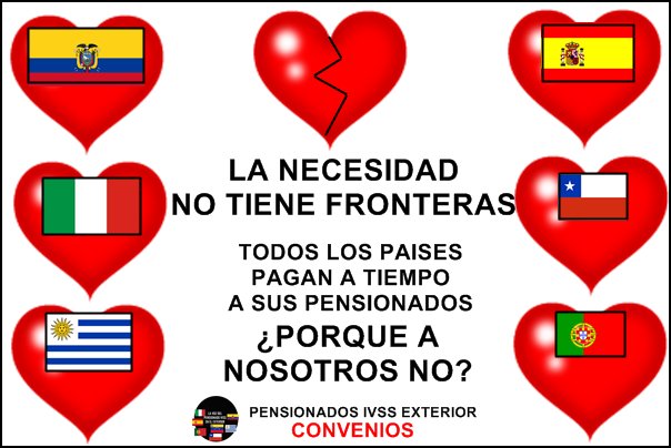 IVSS_Exterior's tweet photo. @KikeMlaga
@CaraotaDigital
@c_rotondaro 
@NicolasMaduro 
@MiguelPerezAbad 
1 RT #pensionadosexterior https://t.co/4uvt1ZUYn2