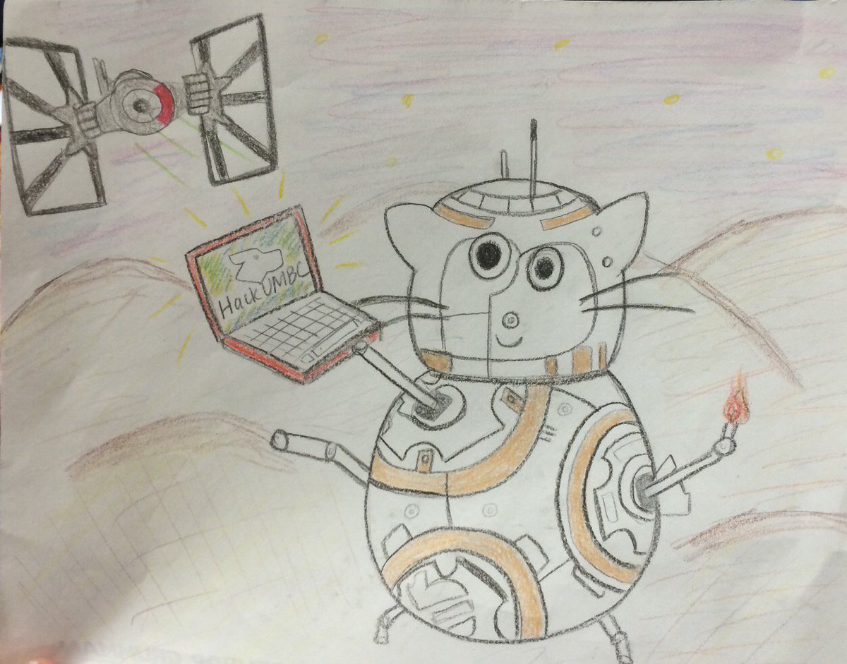 cpeng123's tweet image. @GitHubEducation @MLHacks #hackumbc &quot;UMBCB8&quot; ;)