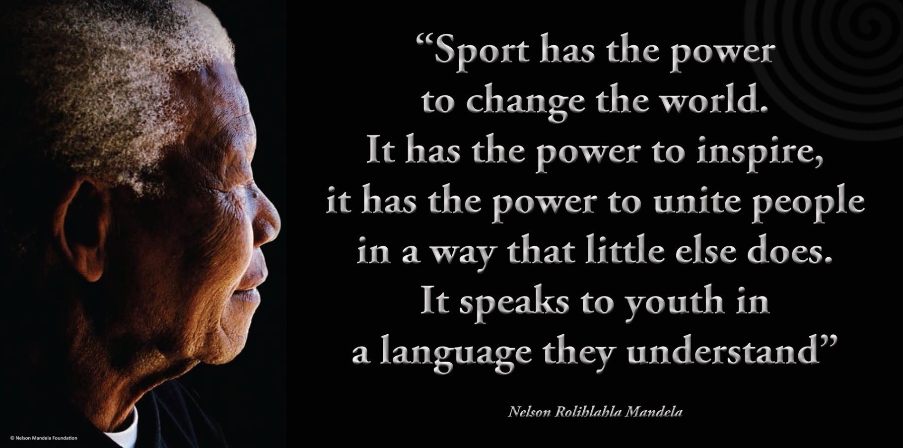 Nelson Mandela Sports Quote Nelsonmandela On Twitter: ""Sport Has The Power To Change The World. It Has  The Power To Inspire, It Has The Power To Unite People" #Madiba  Https://T.co/Meh0Amyms2" / Twitter