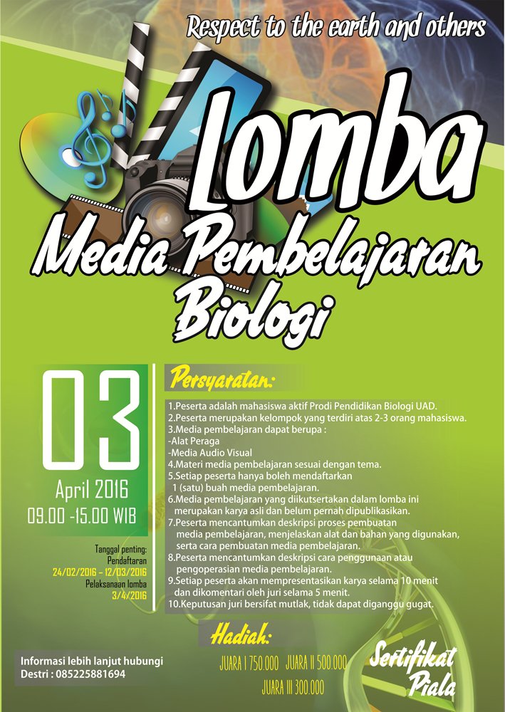 Pend Biologi UAD tweet media
