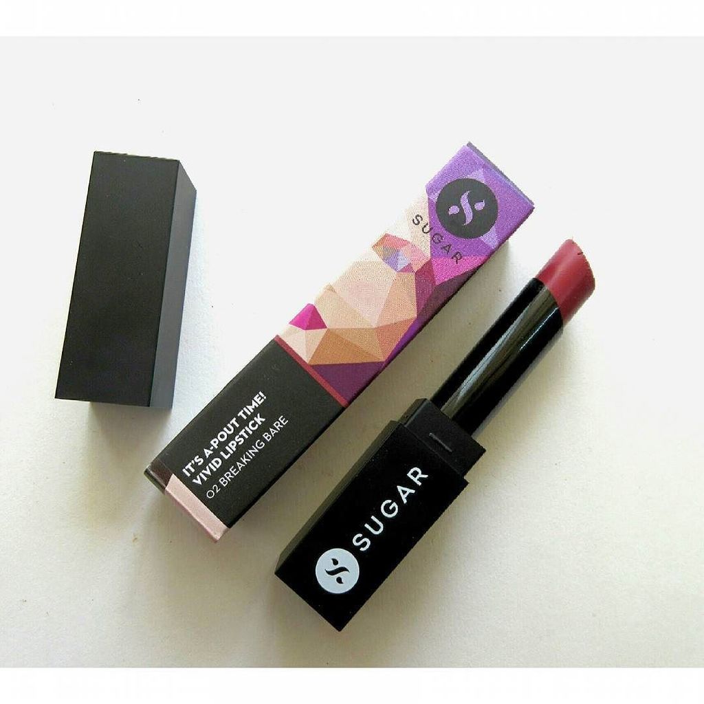 RomnaAacevedo's tweet photo. Breaking Bare 
@trysugar 
#sugarcosmetics #itsapouttime #breakingbare #matte #lipstick #bblogger #bbloggers #fblogg… https://t.co/LaGKzeJwVM