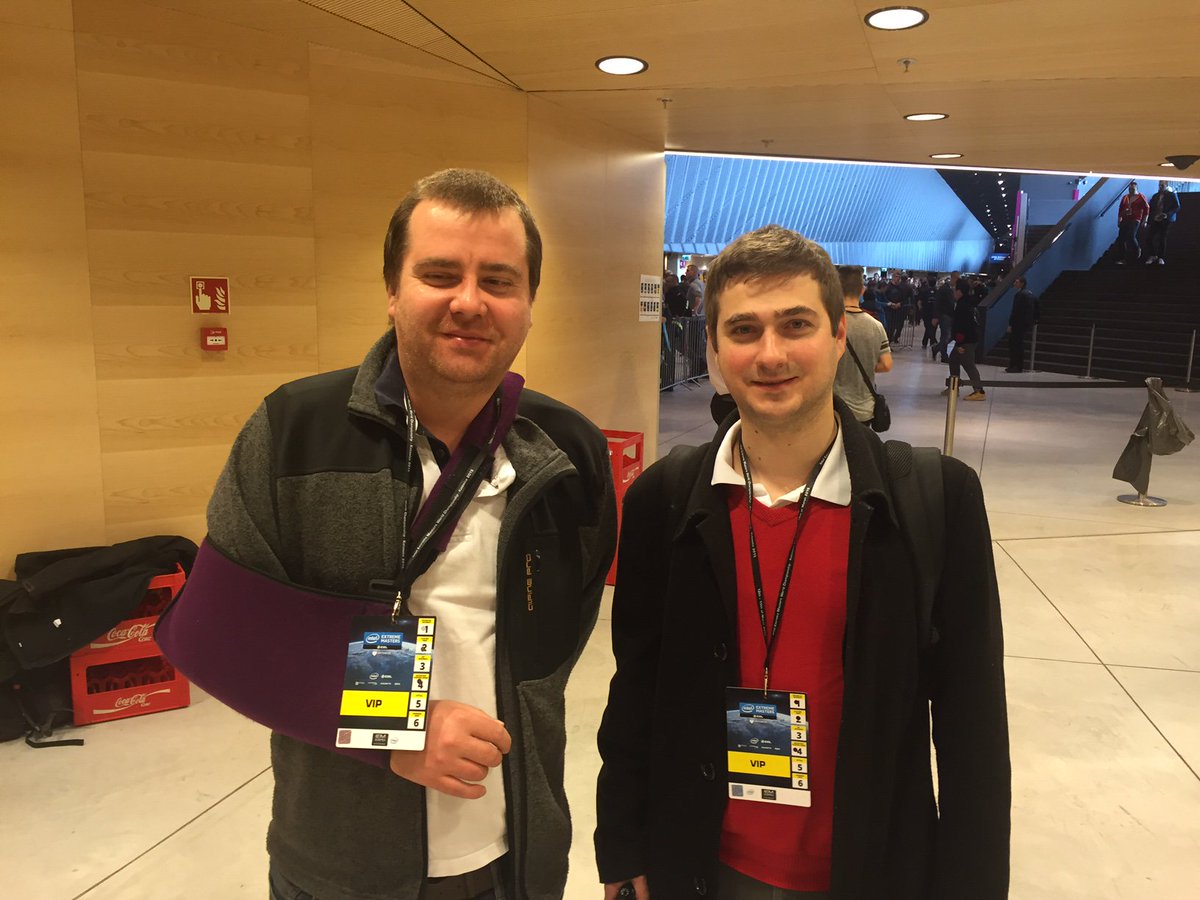 milanpasek's tweet image. @Serveromat founders at @IEM. Katowice, Poland